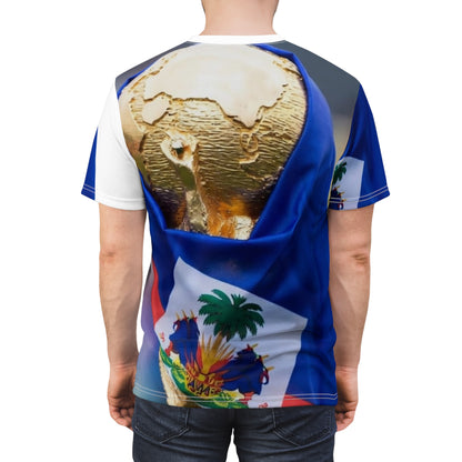Haiti World Cup Trophy Flag Tee