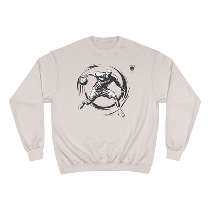 Basketball Dribble Champion Sweatshirt — Athletic Crewneck for Players & Fans