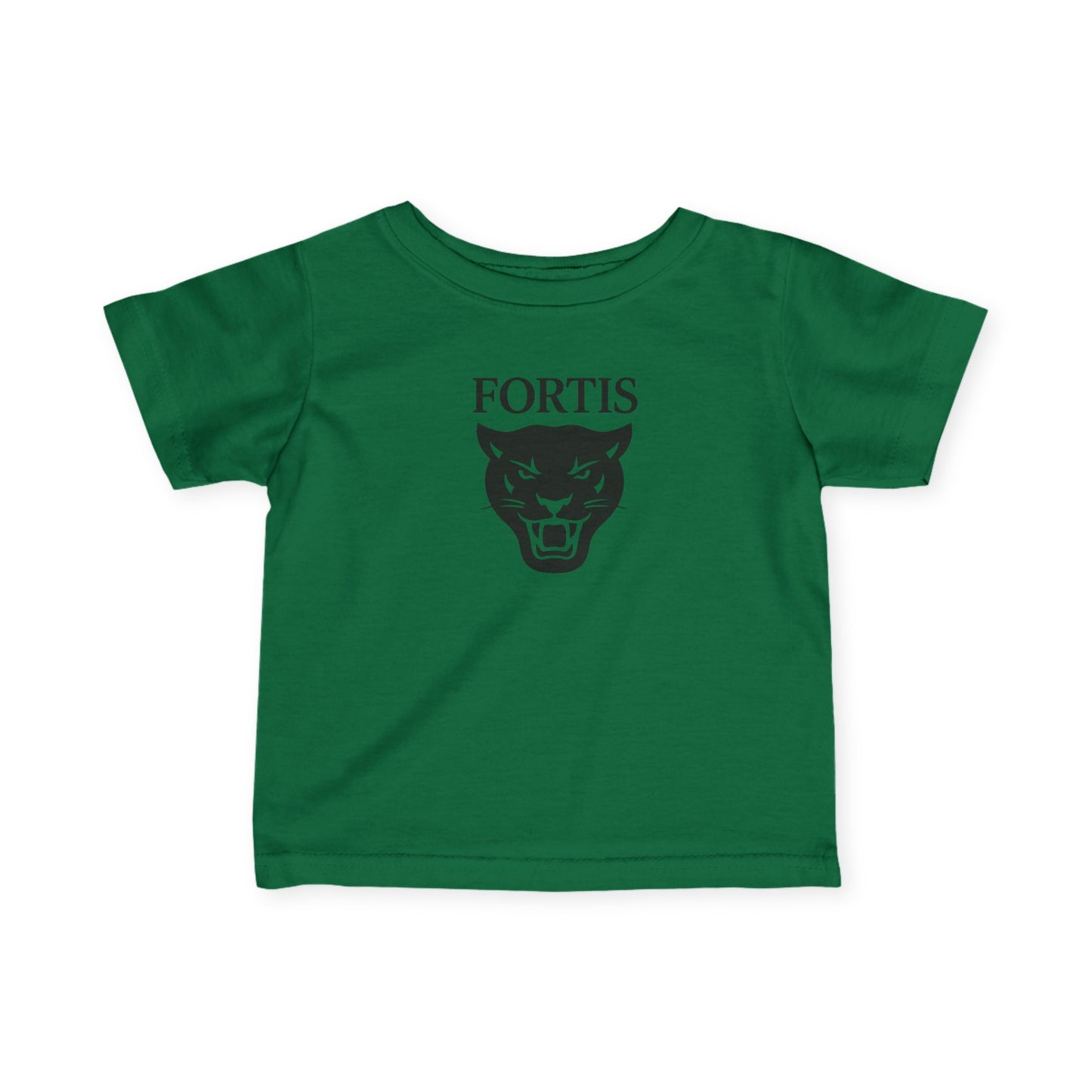 Infant Tee - 'FORTIS' Panther Logo Baby Shirt
