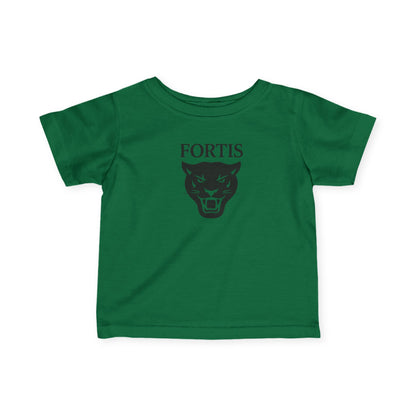 Infant Tee - 'FORTIS' Panther Logo Baby Shirt