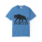 Fortis Unisex Garment-Dyed T-Shirt – Bold Panther Graphic Tee