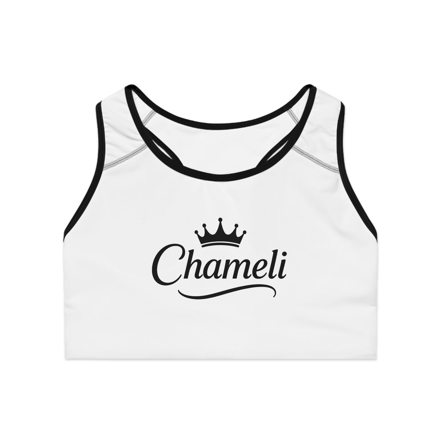 Sports Bra — Chameli Logo Crown Activewear