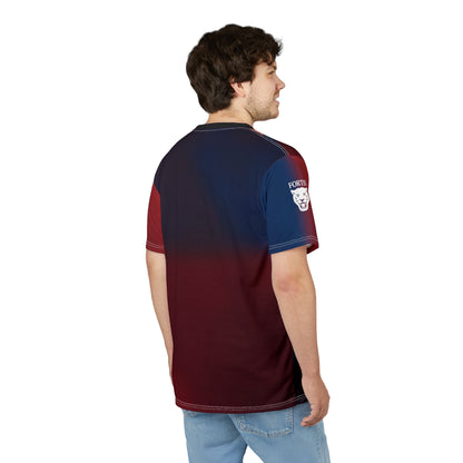 Lion Soccer Tee – Bold Football Lion Graphic All-Over Print Shirt