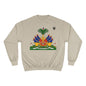 Haiti Coat of Arms Sweatshirt — Haitian Flag Crest Crewneck