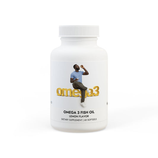 Omega 3 Fish Oil Supplement (60 Softgels)