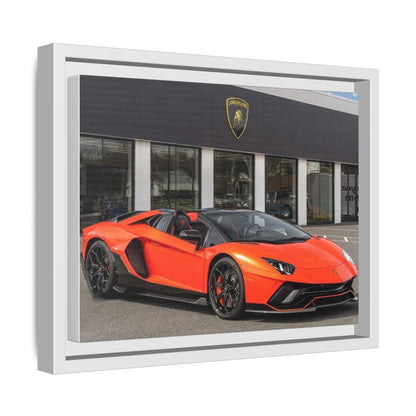 Vibrant Car Art Print, Modern Wall Decor, Lamborghini Canvas, Gift for Car Lovers, Automotive Decor, Perfect for Birthdays