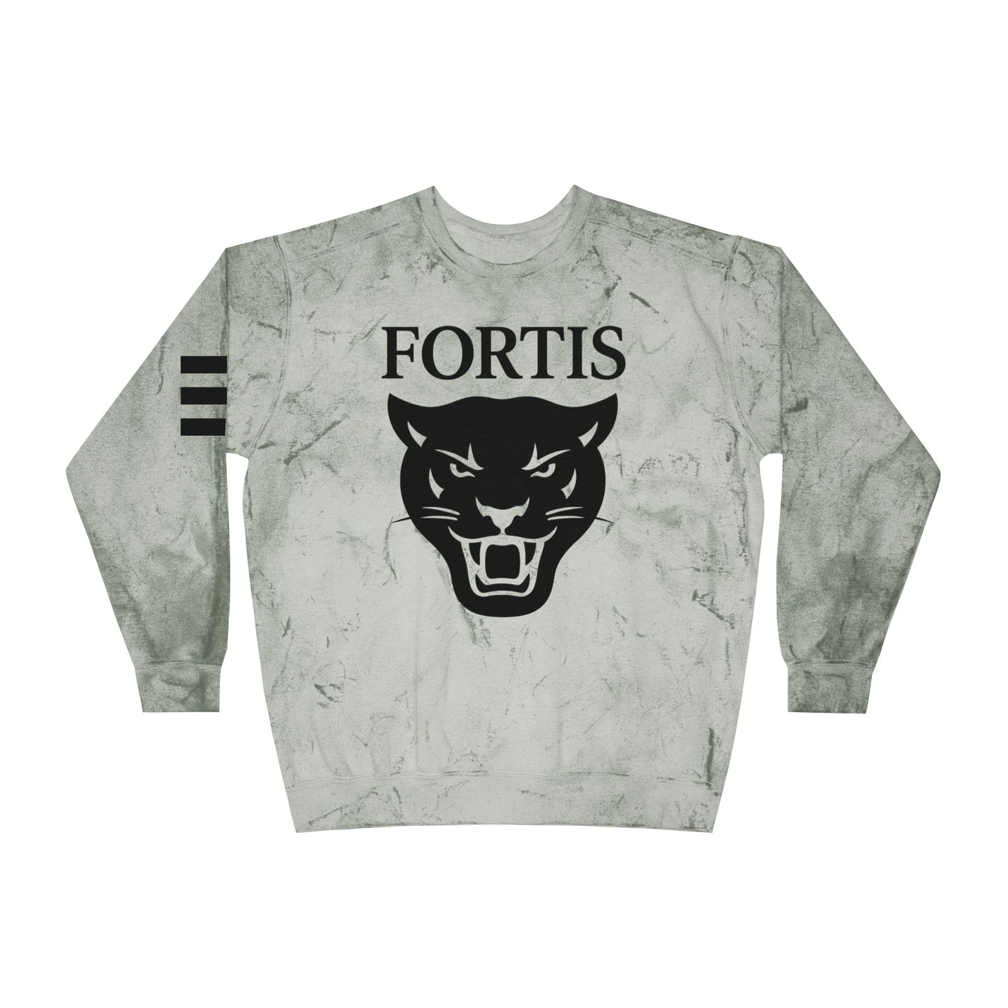 Fortis Panther Tie-Dye Crewneck Sweatshirt