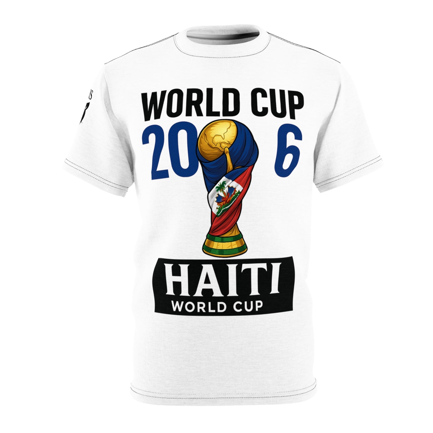 Haiti World Cup 2006 T-Shirt — Soccer Trophy Graphic Tee