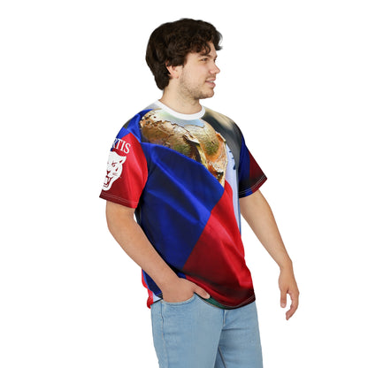 World Cup Trophy Czech Flag Tee — Soccer Fan All-Over Print Shirt