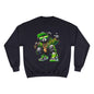 Hip Hop Bear Champion Sweatshirt — Streetwear Crewneck with ‘Champion’ Style Graphic