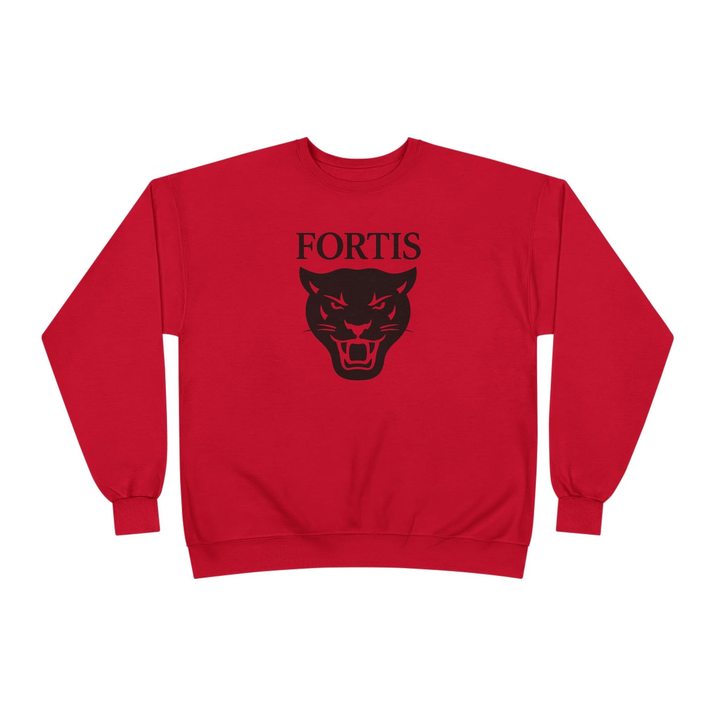 Fortis Panther Crewneck Sweatshirt — Bold Mascot Pullover