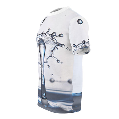 Water Drop Splash All-Over Print Tee