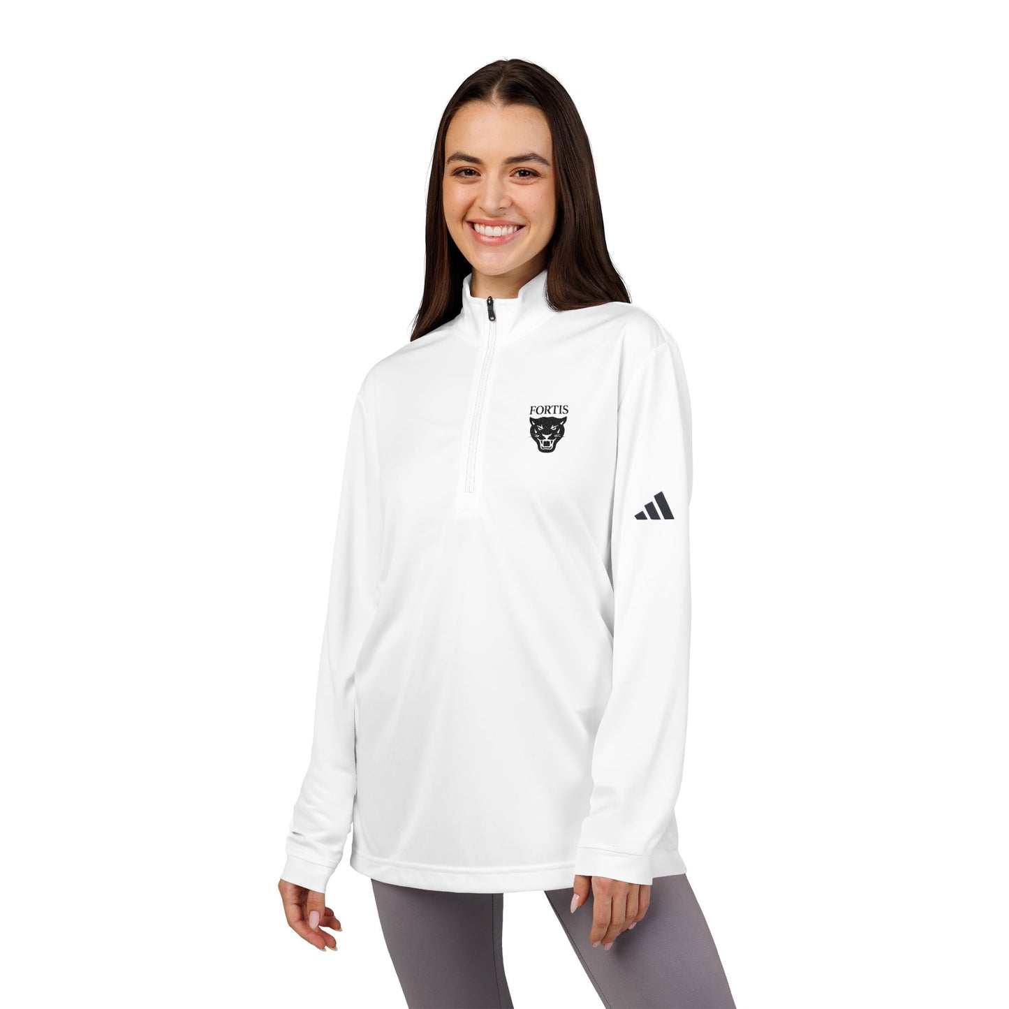 adidas® Quarter-Zip Pullover - Stylish Activewear for Sports, Gym, Casual Wear, Gift for Athletes, Fitness Enthusiasts
