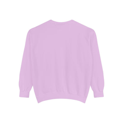 Valentine Emoji Sweatshirt — Smiley with Roses & Wine Love Crewneck