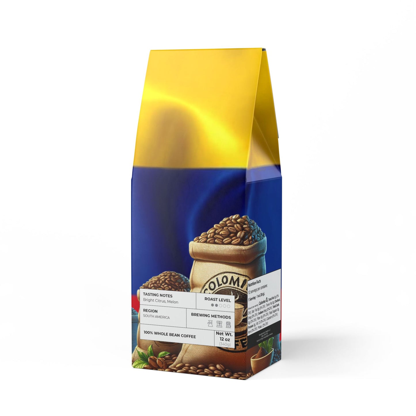 Colombia Single Origin Coffee (Light-Medium Roast)