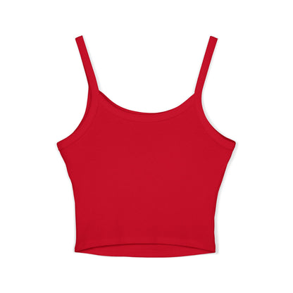 Chamel Crown Logo Spaghetti Strap Tank
