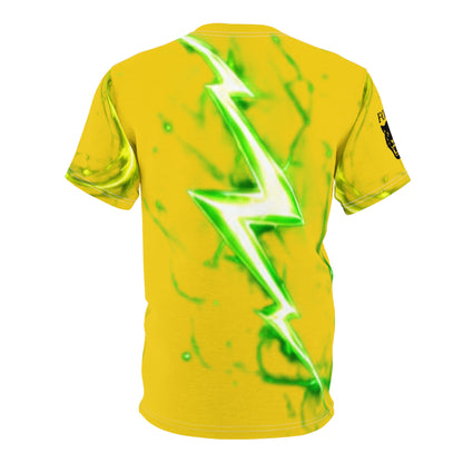 Brazil Flag Graphic Tee — Distressed Brazilian Flag All-Over Print