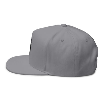 Fortis Panther Flat Bill Cap — Embroidered Snapback Hat