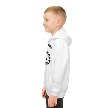 Kids Hoodie — 'I Love My Mommy Very Much' Circular Text Graphic
