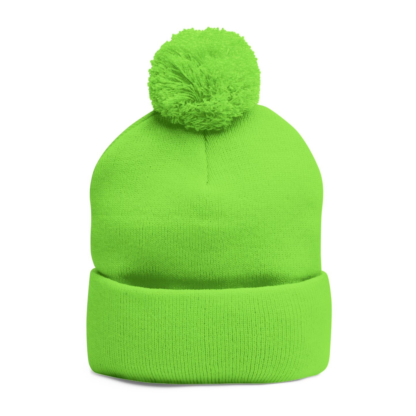 Embroidered Pom-Pom Beanie — FORTIS Panther Knit Cap