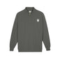 Quarter-Zip Sweatshirt with Small Chest Crest — Casual Pullover for Everyday Wear