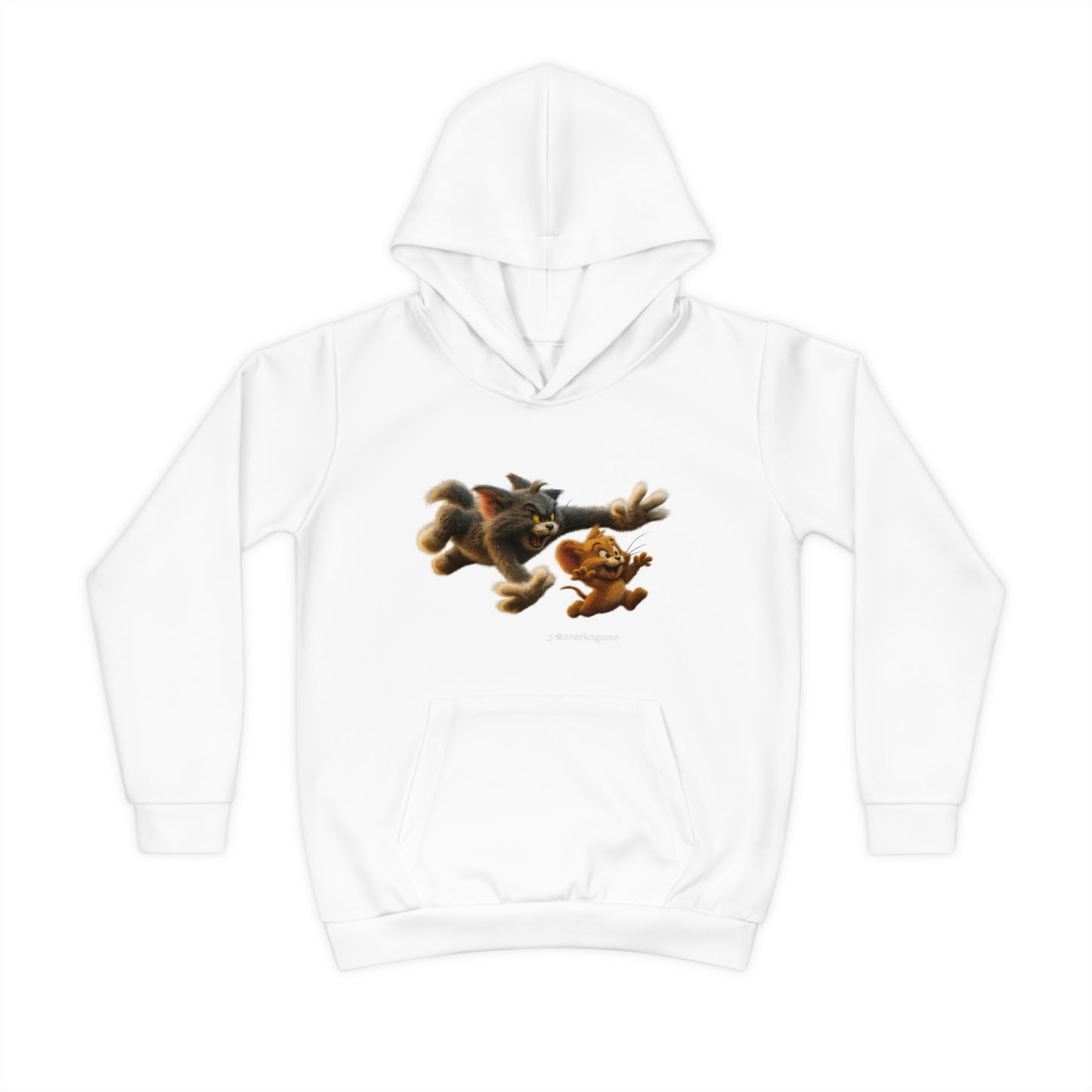 Kids' Hoodie — Playful Chase Character Design