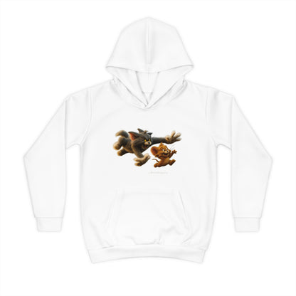 Kids' Hoodie — Playful Chase Character Design