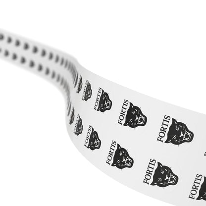 Fortis Panther Round Sticker Rolls – School Logo Label Stickers (Bulk Roll)