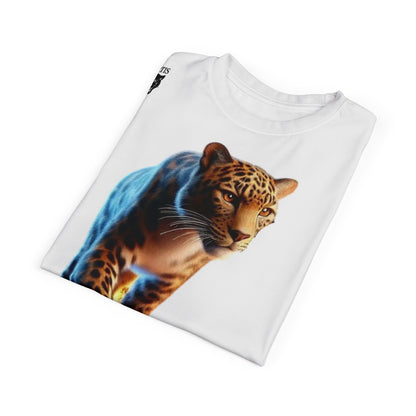 Vibrant Leopard Print Unisex Cut & Sew Tee