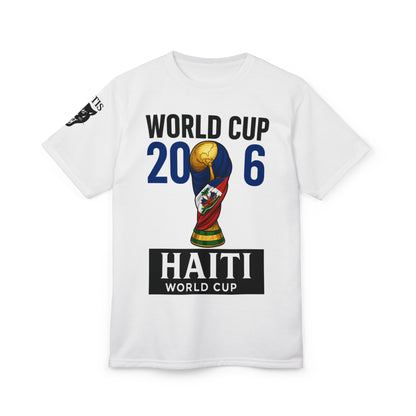 Haiti World Cup 2006 T-Shirt — Soccer Trophy Graphic Tee