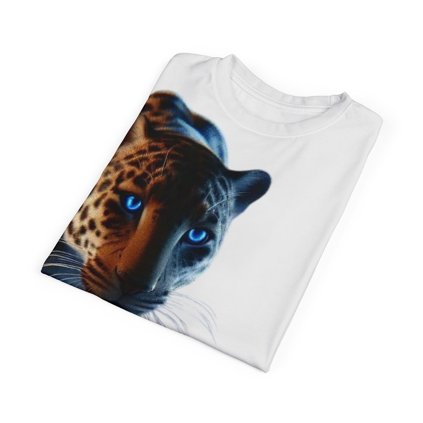 Leopard Print Unisex Tee - Bold Animal Graphic AOP Shirt