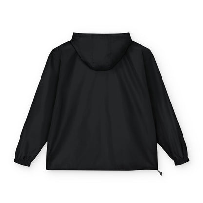 Orange Packable Anorak Jacket with Floral Bear Patch