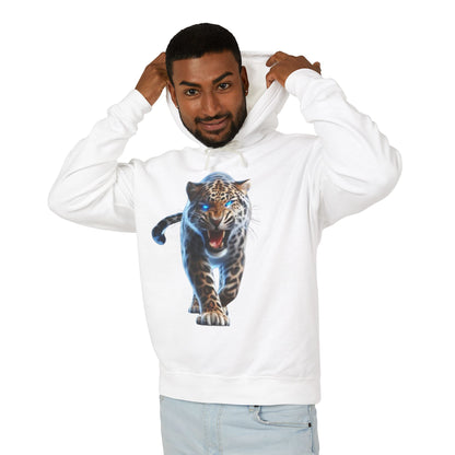 Fierce Tiger Unisex Lightweight Hooded Sweatshirt