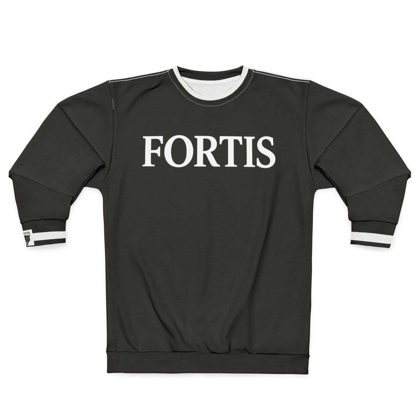 Fortis Sweatshirt — Classic Bold Text Crewneck