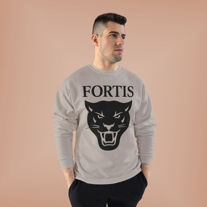 Fortis Panther Crewneck Sweatshirt — Bold Mascot Pullover