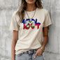 Haiti Tshirt Women Graphic Anime Streetwear T Shirt Female Y2K Harajuku Anime Clothing