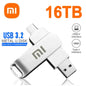 Xiaomi 16TB USB3.2 Flash Drive Waterproof High Speed Transfer Type-C 2-In-1 Interface Universal for Mobile Phone Computer U Disk