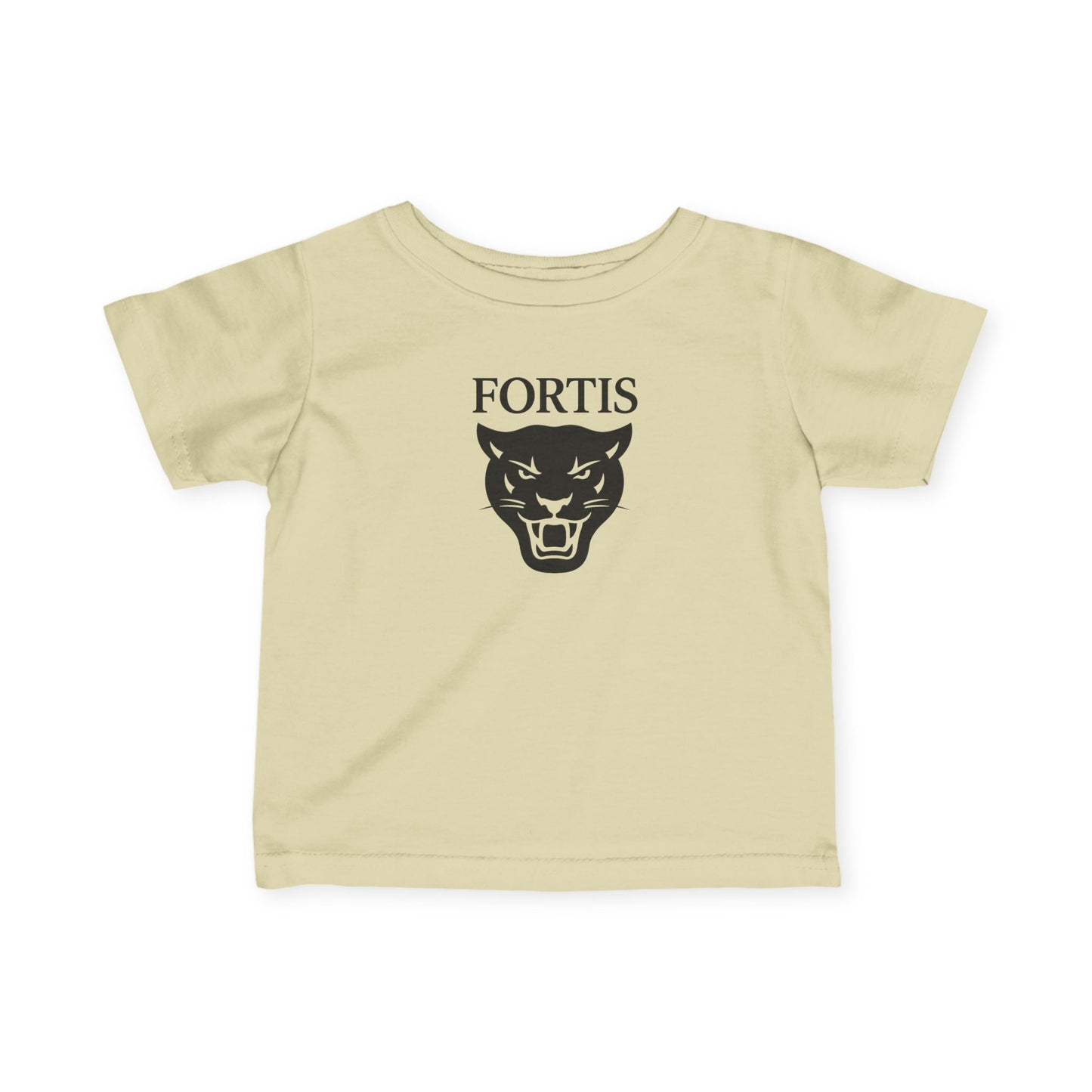 Infant Tee - 'FORTIS' Panther Logo Baby Shirt