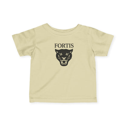 Infant Tee - 'FORTIS' Panther Logo Baby Shirt