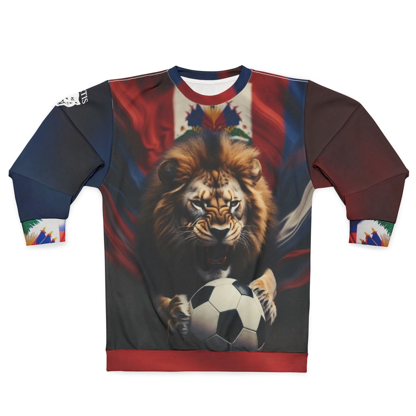 Lion Soccer Sweatshirt – Bold Football Lion Graphic Crewneck