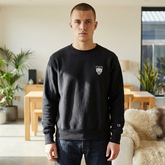 Vintage Skate Skull Crewneck Sweatshirt