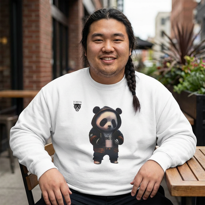 Panda Hoodie Sweatshirt — Cute Urban Streetwear Crewneck