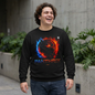Panthrix Flame & Ice Logo Sweatshirt — Gamer Crewneck