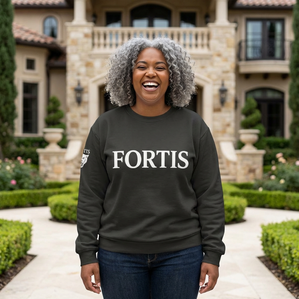 Fortis Graphic Sweatshirt — Bold Logo Pullover