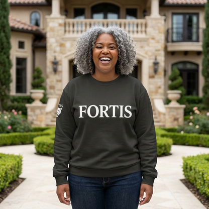 Fortis Graphic Sweatshirt — Bold Logo Pullover