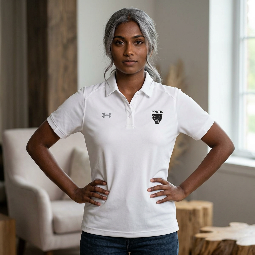 Embroidered Under Armour Men’s Polo — Performance Golf Shirt with Subtle Crest