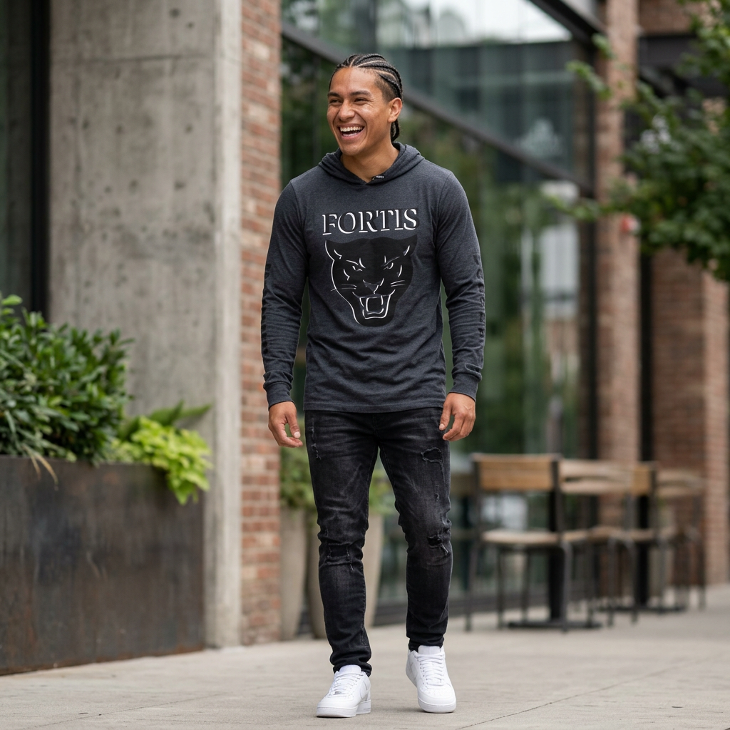 Fortis Panther Hooded Tee