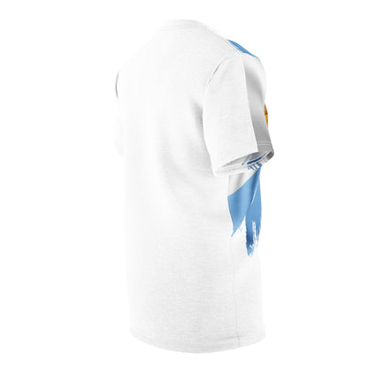 Argentina Flag Brushstroke T‑Shirt