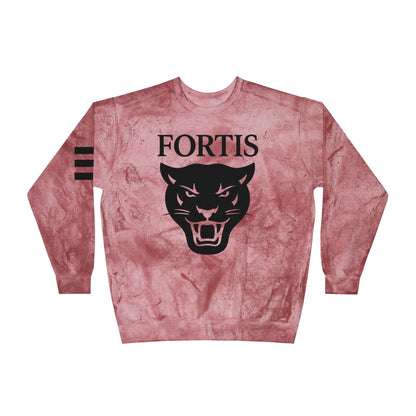 Fortis Panther Tie-Dye Crewneck Sweatshirt