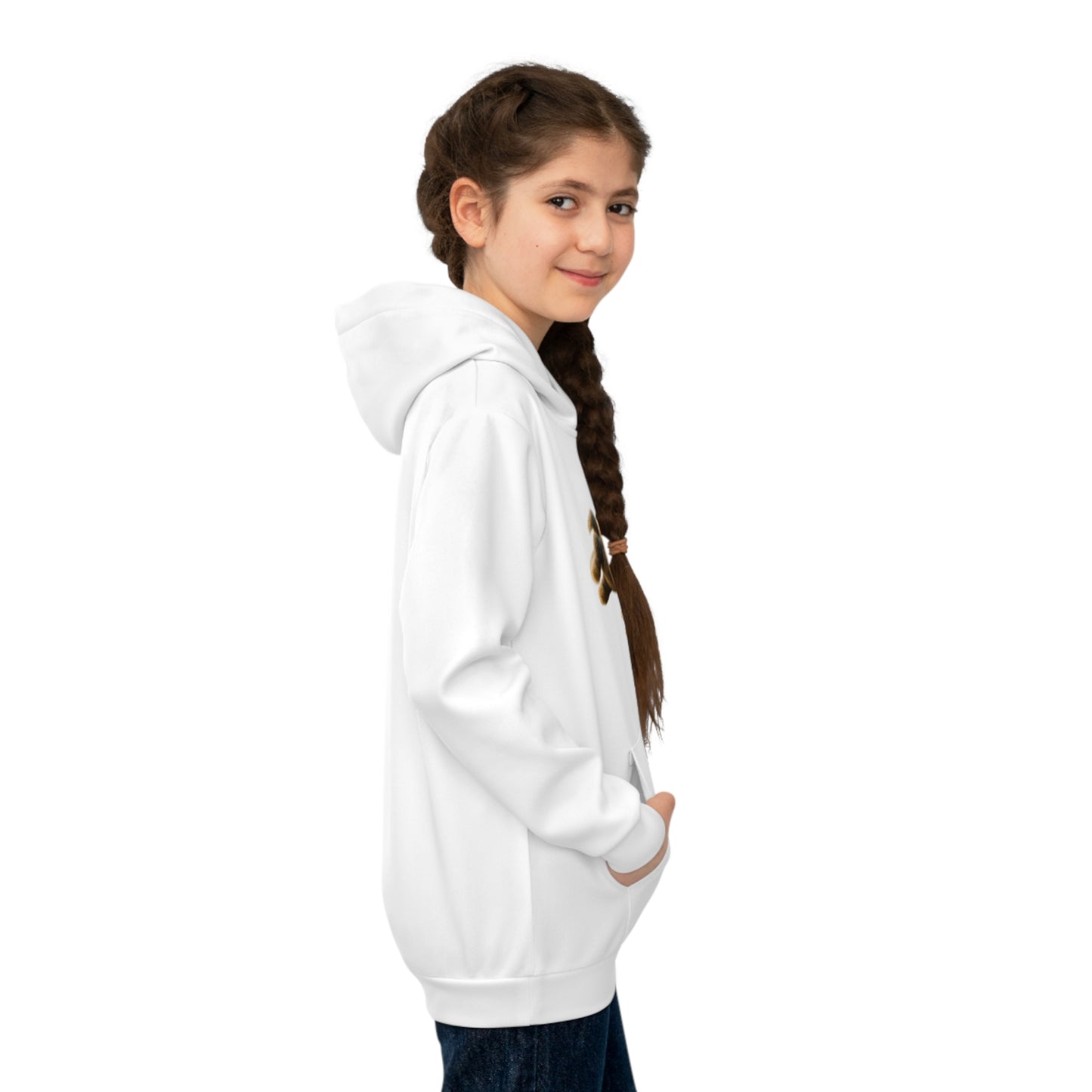 Kids' Hoodie — Playful Chase Character Design